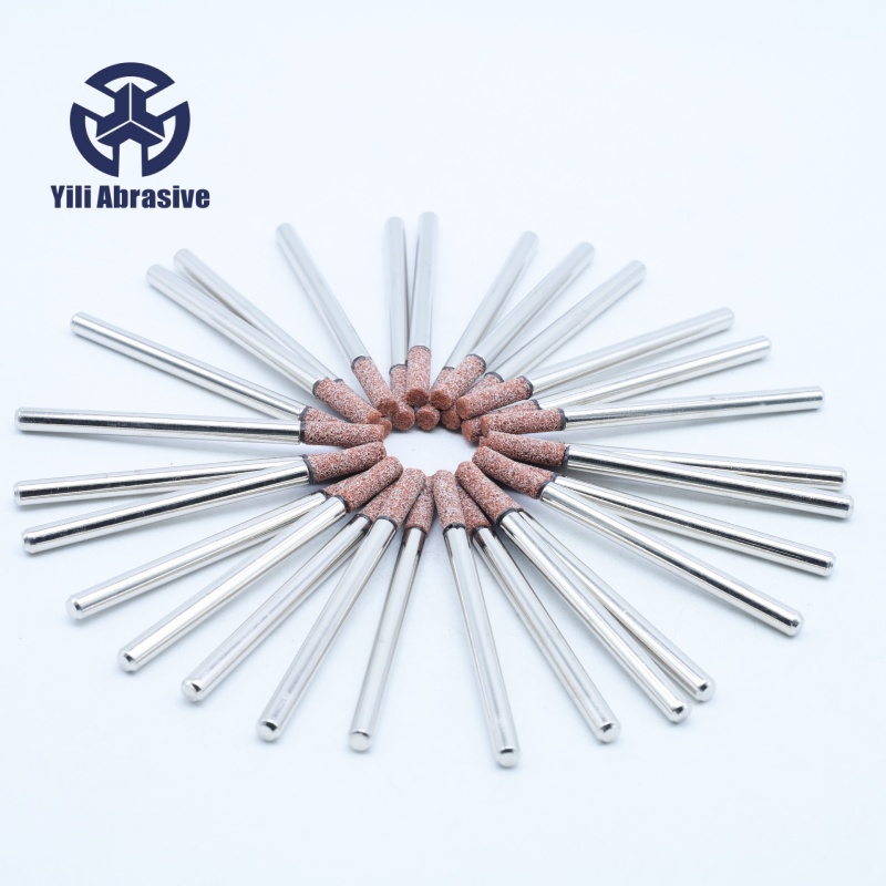 Mounted points brow 90mm long shank Mounted Points 6×25×6.0 38A60